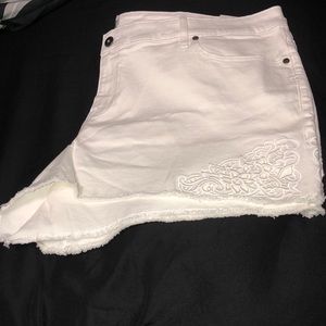 Torrid lace plus size shorts